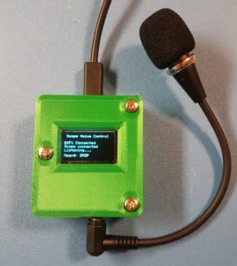 Oscillscope Voice Control Module